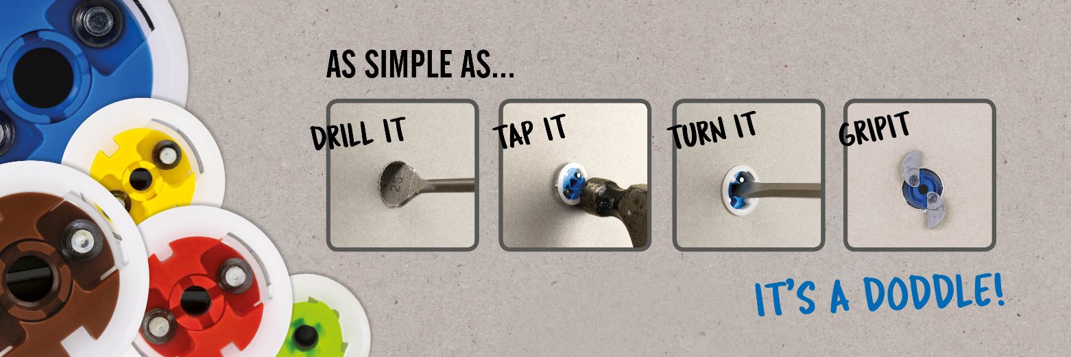 Gripit Fixings banner