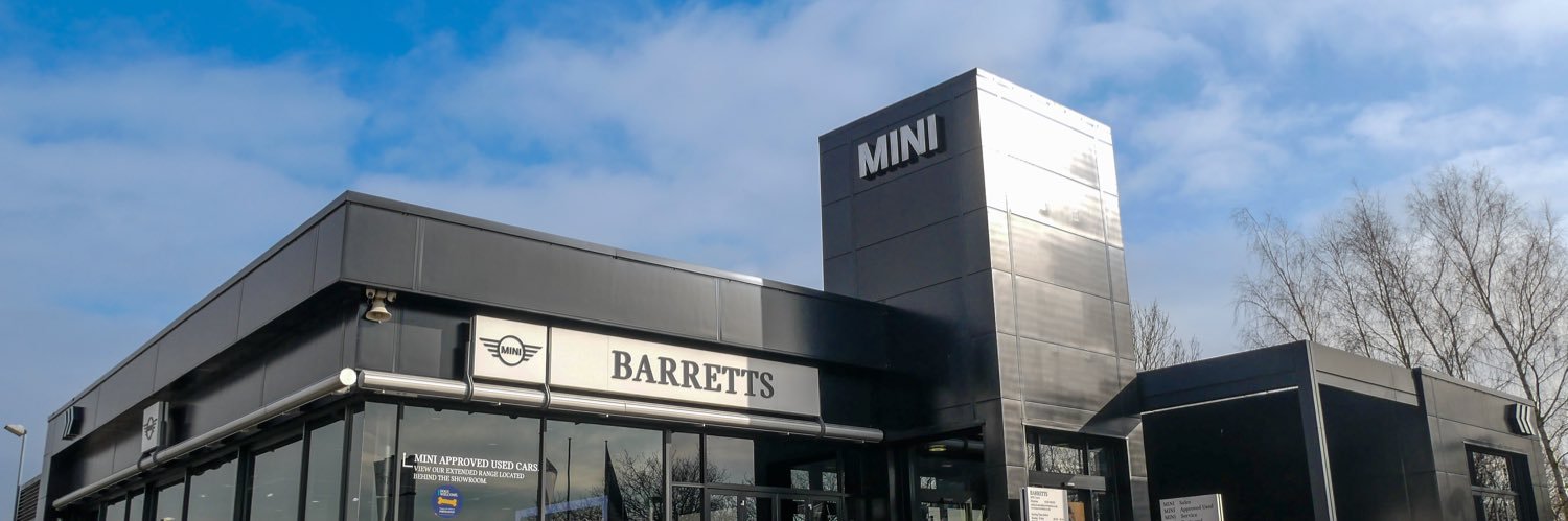 Barretts MINI Group banner