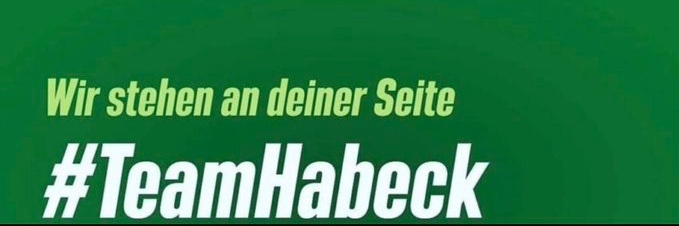 Christine Harttmann #TeamHabeck #Habeck4Kanzler banner