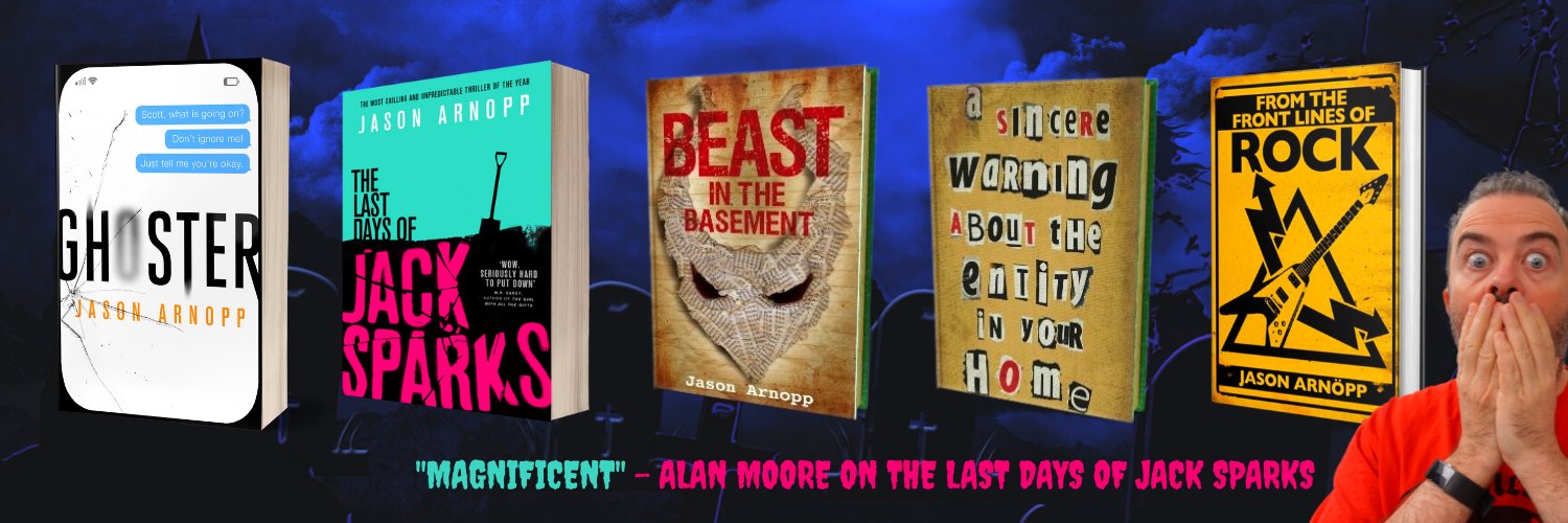 Jason Arnopp 💥 banner