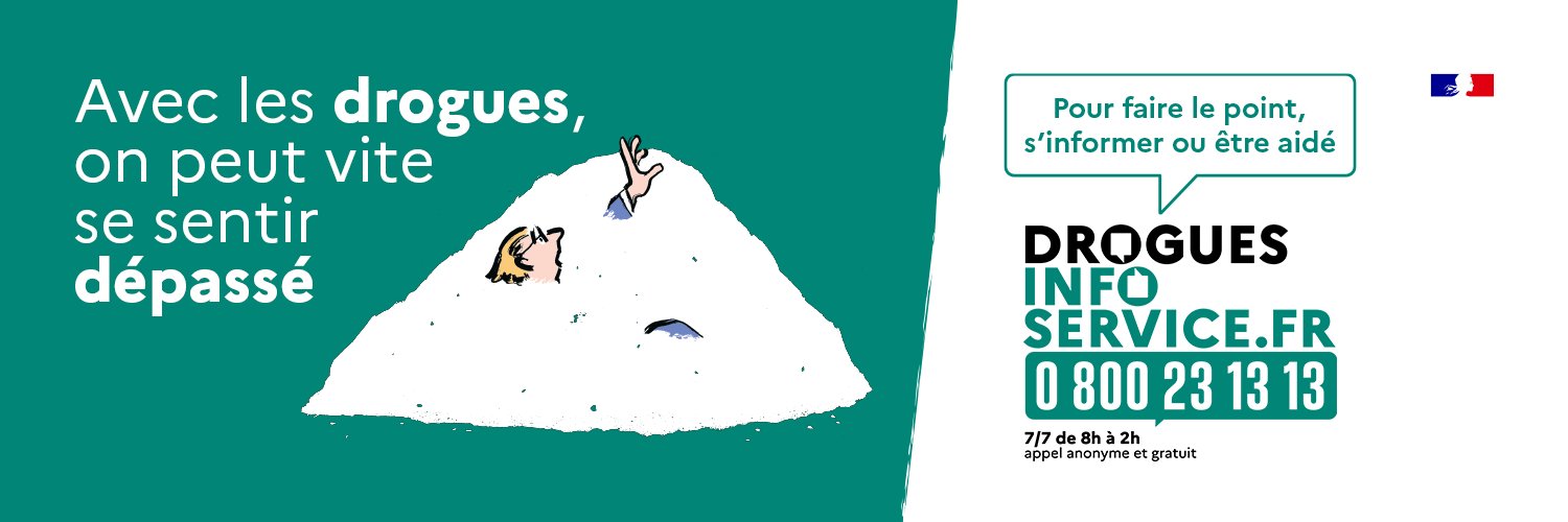 Drogues info service banner
