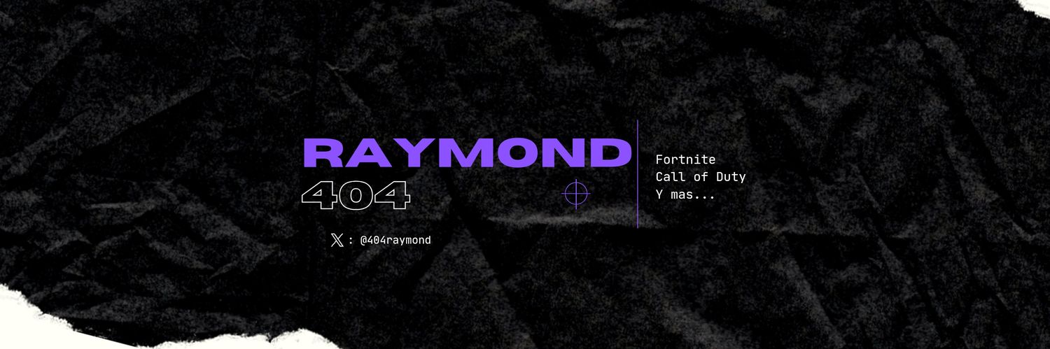 404Raymond's profile banner image