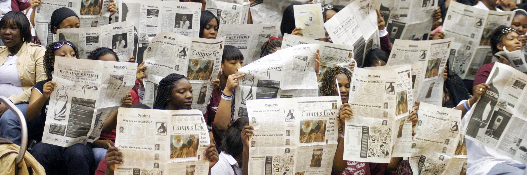 NCCU Campus Echo banner