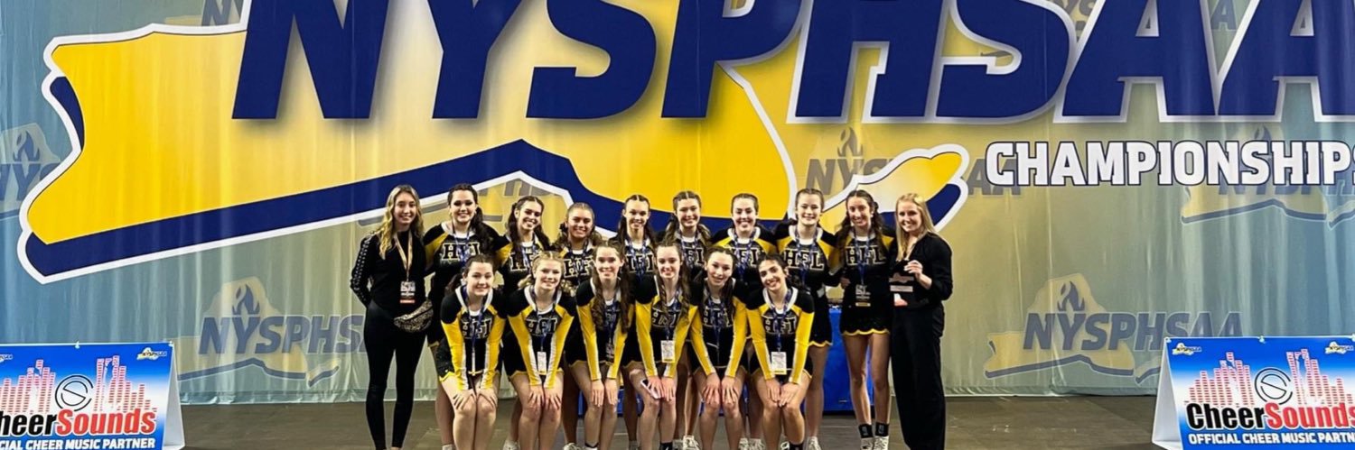HF-L Cheerleading banner