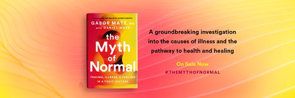 DrGaborMate Profile Banner