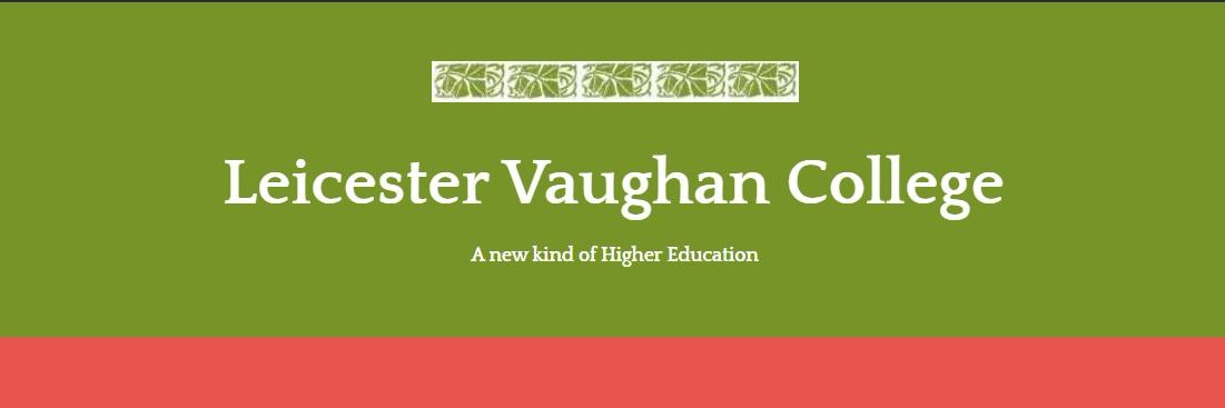 Leicester Vaughan College's banner