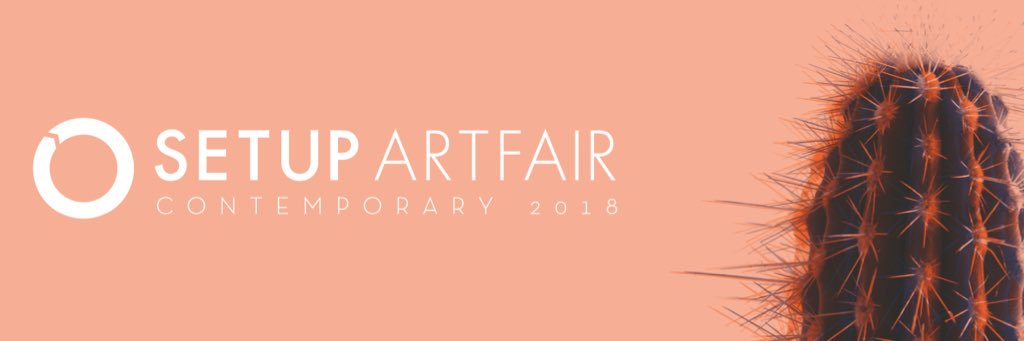 SetUp Art Fair banner