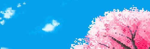 ℞ Pixelated Paradise 🍒 banner