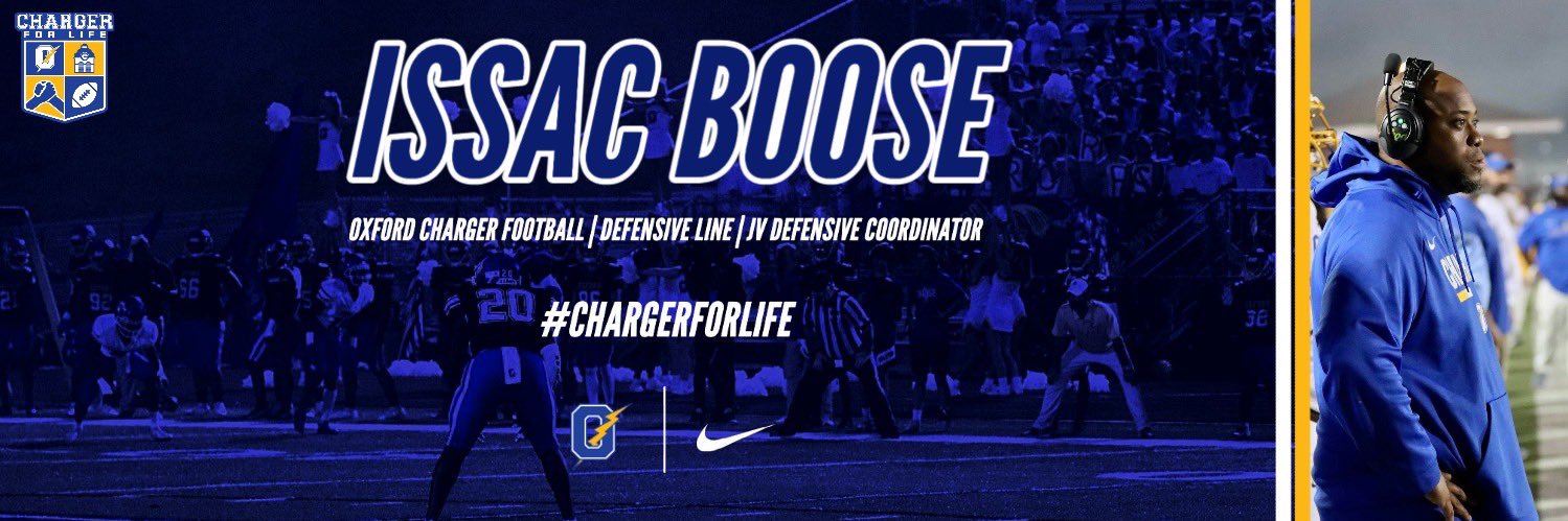 Coach Issac Boose banner