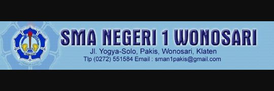 SMAN 1 WONOSARI banner