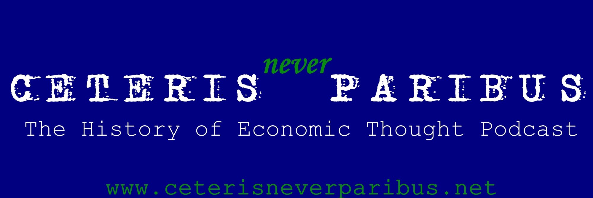 Ceteris Never Paribus banner