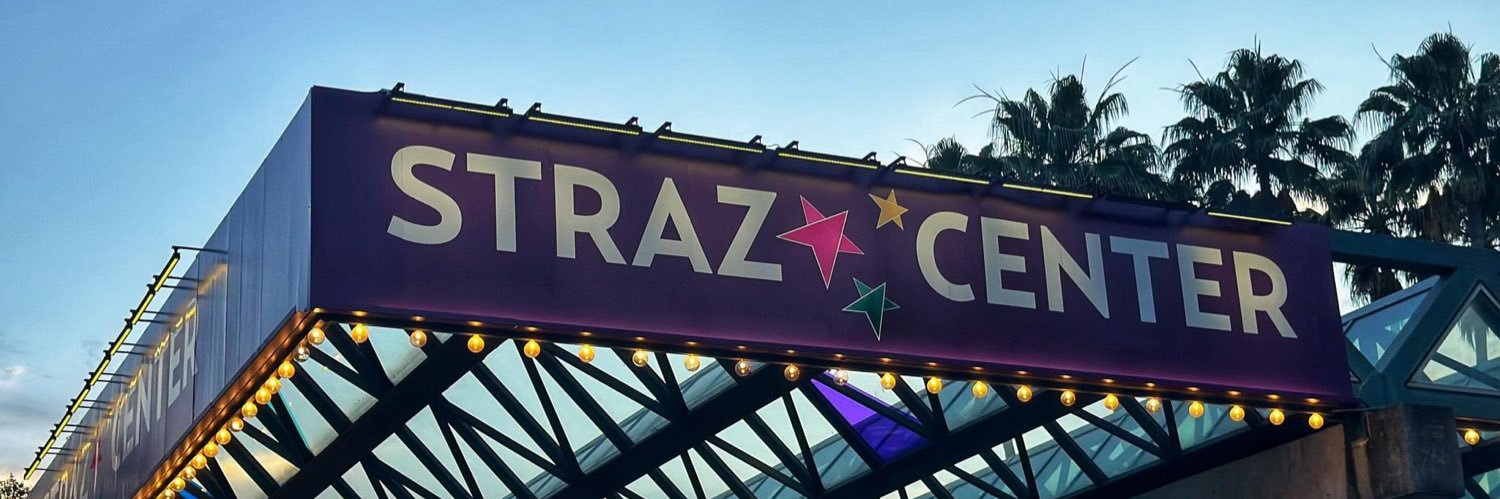Straz Center banner