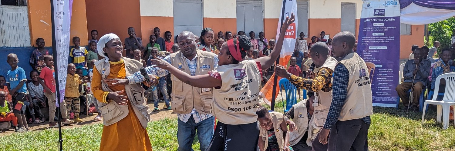 Justice Centres Uganda banner