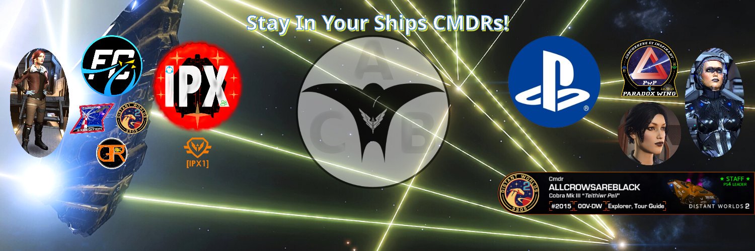 CMDR Allcrowsareblack [Crow]🏳️‍🌈❤️ banner