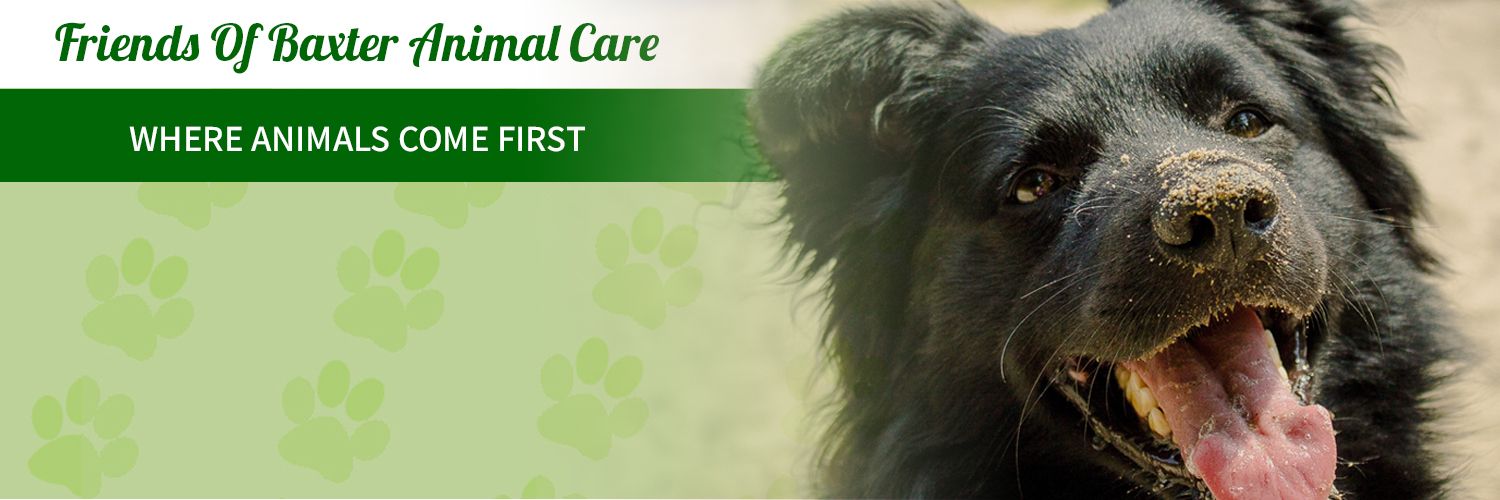 Friends Of Baxter Animal Care banner