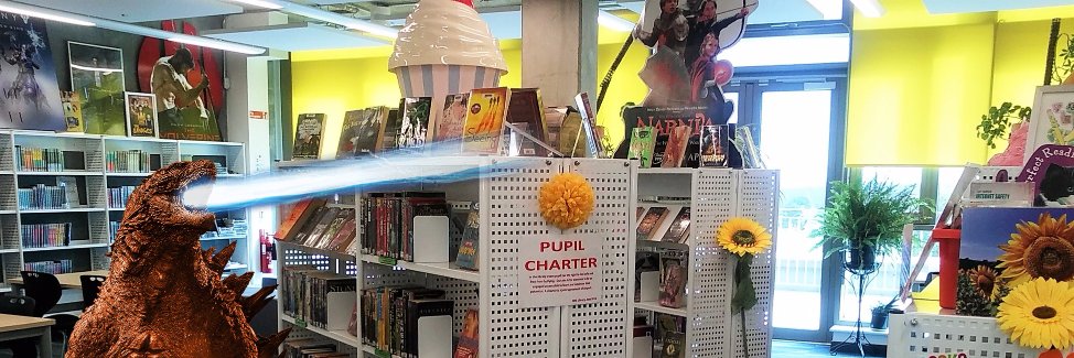 Brechin High Library's banner