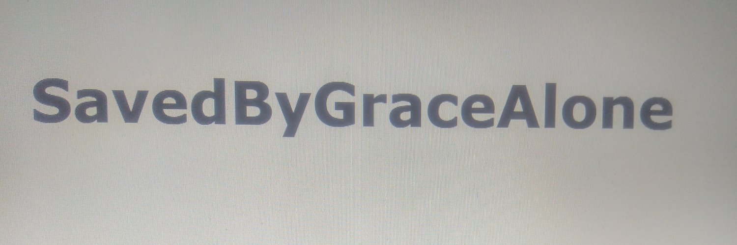 SavedByGraceAlone's banner