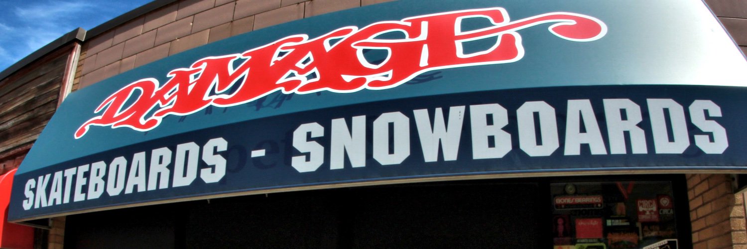 Damage Boardshop banner