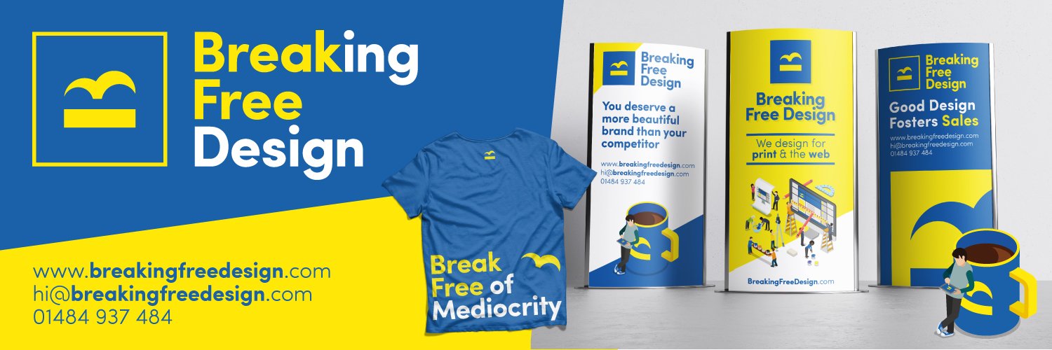 Breaking Free Design banner