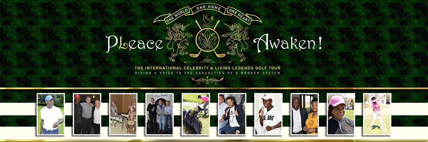 PLeace Awaken Celebrity & Living Legends Golf Tour banner