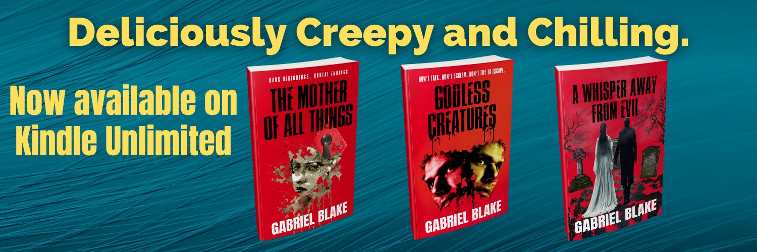 Gabriel Blake - Writer 📚 banner