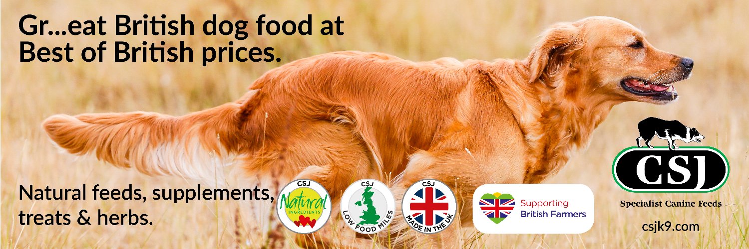 CSJ Dog Food banner