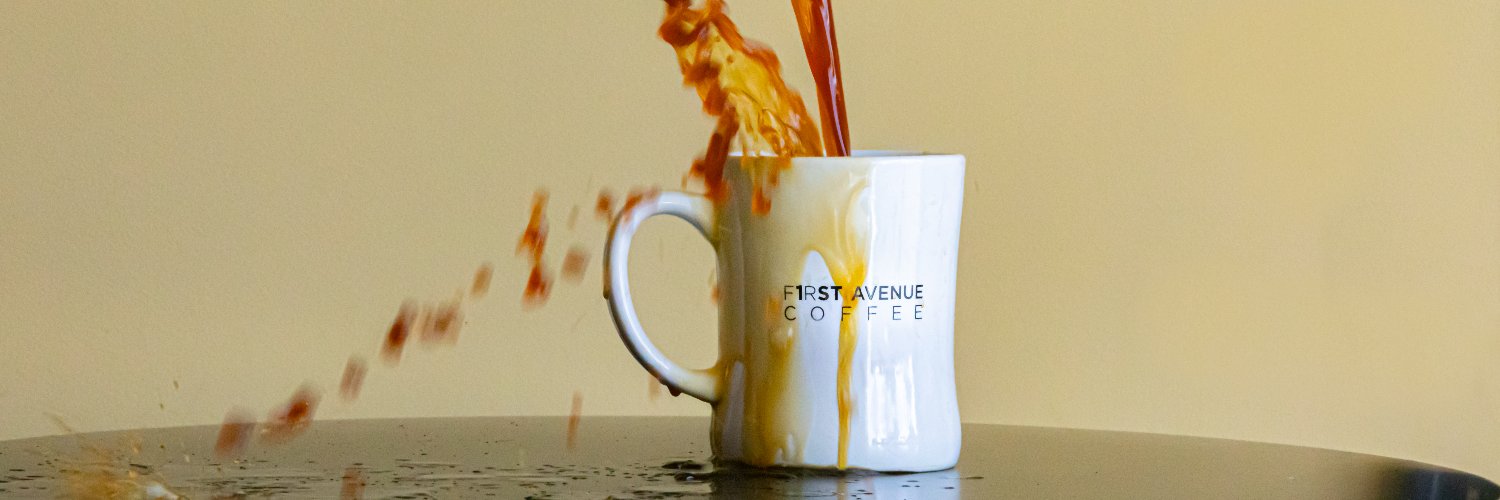 First Avenue Coffee banner