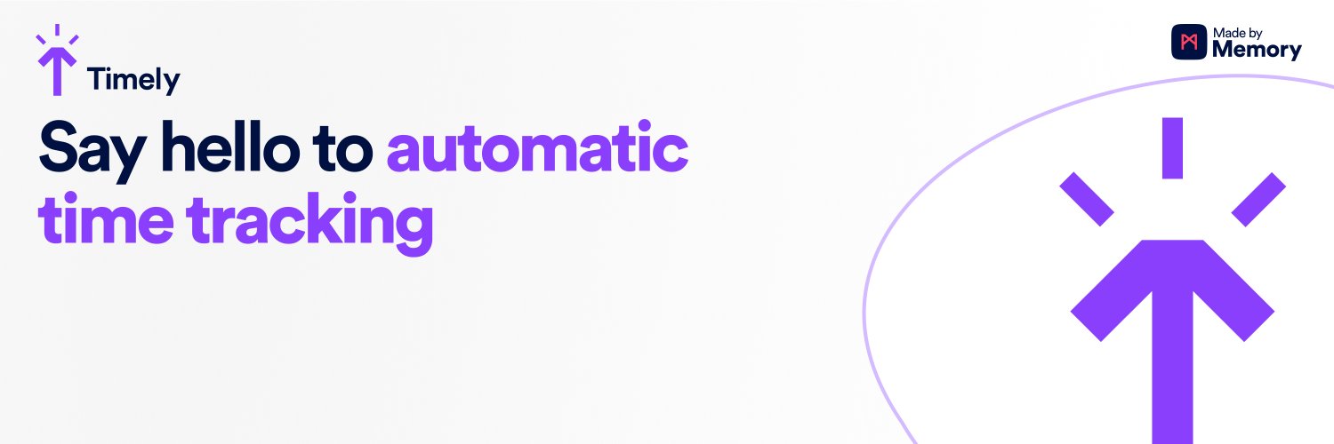 Timely - automatic time tracking ⚡️⏳ banner