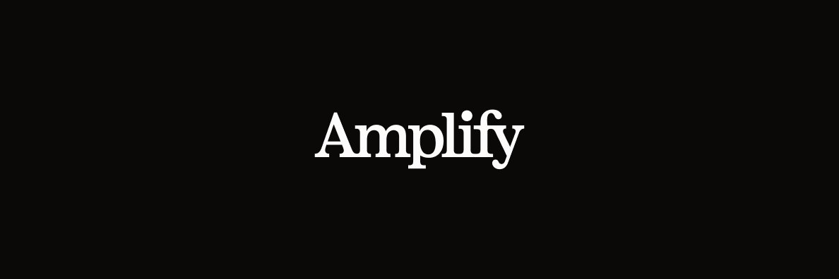 Amplify Partners's banner