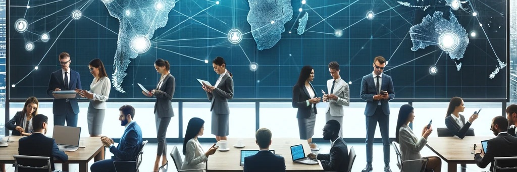 Mr. McLain's Biz Comm Class banner