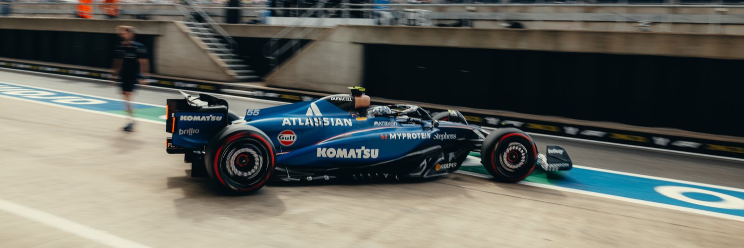 Atlassian Williams Racing's banner