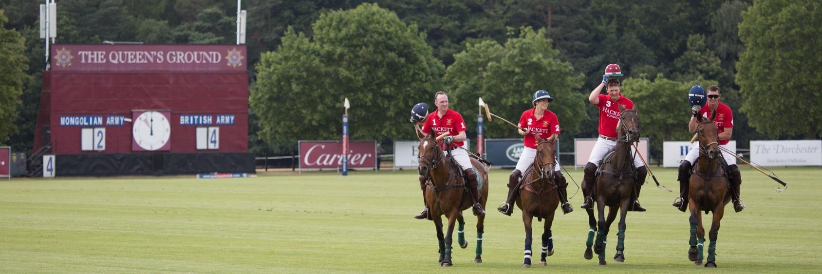 British Army Polo banner