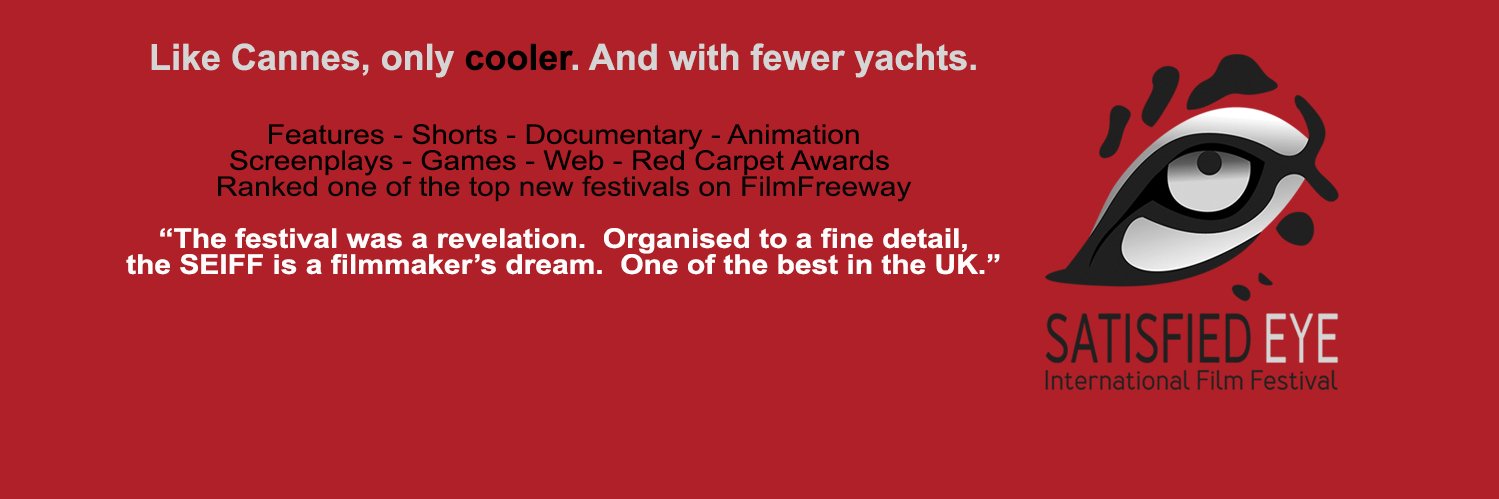 SATISFIED EYE International Film Festival banner