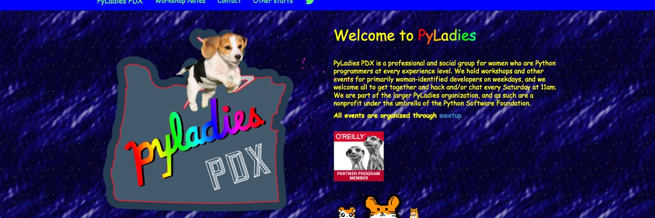 PyLadies PDX banner