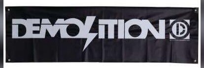 DEMOLITION banner
