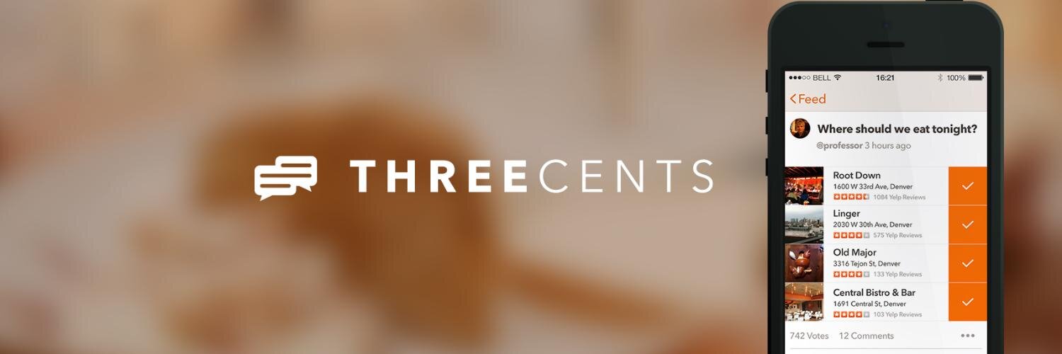 threecentsapp's profile banner image