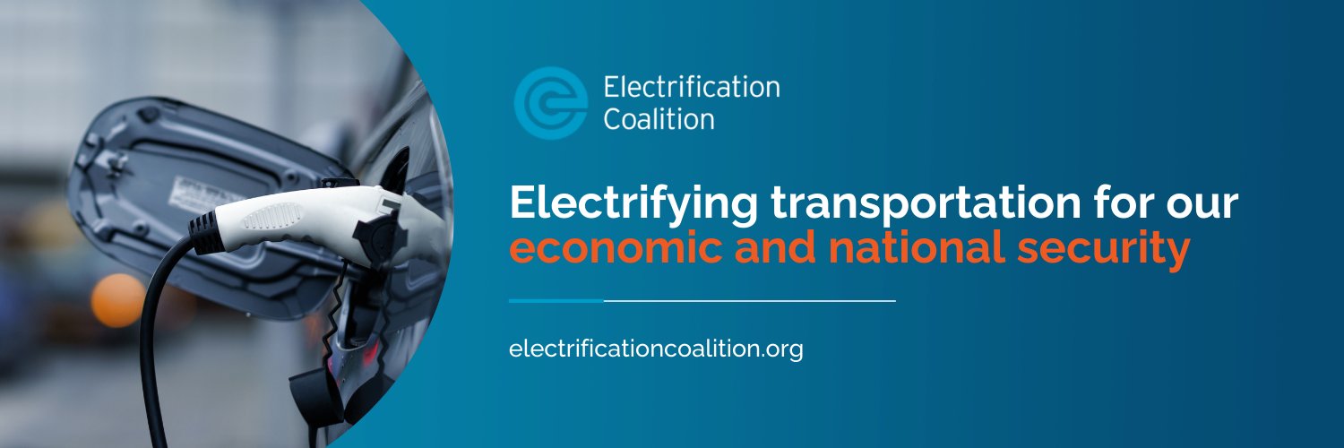 Electrification Coalition's banner