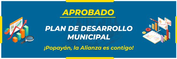 Alcaldía de Popayán Profile Banner