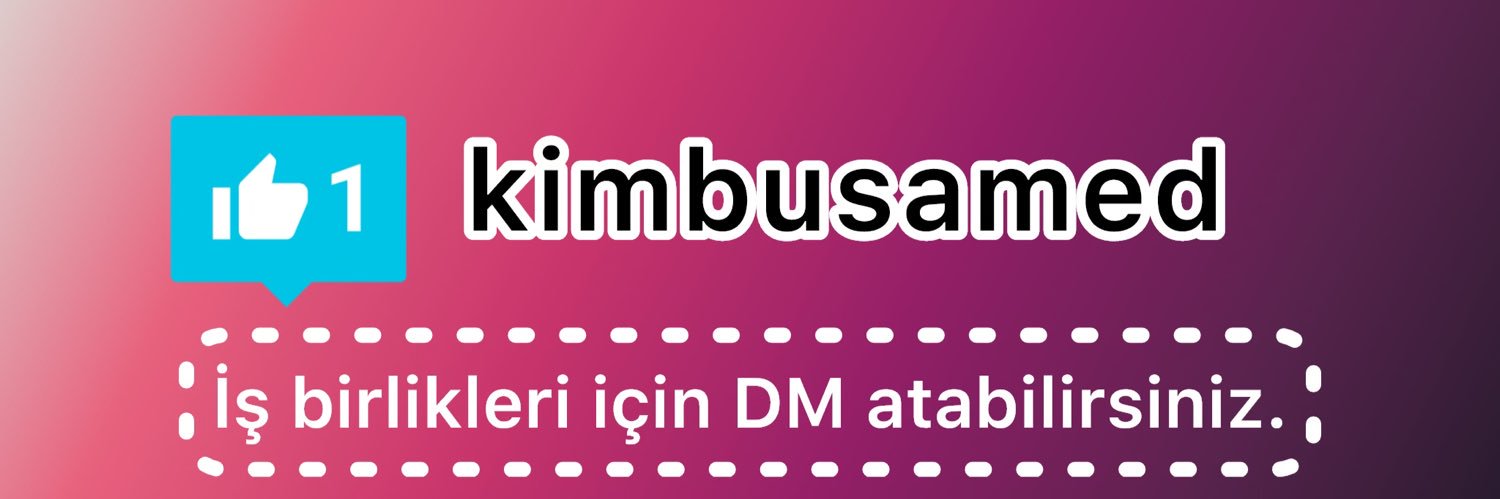 kimbuSAMED's profile banner image