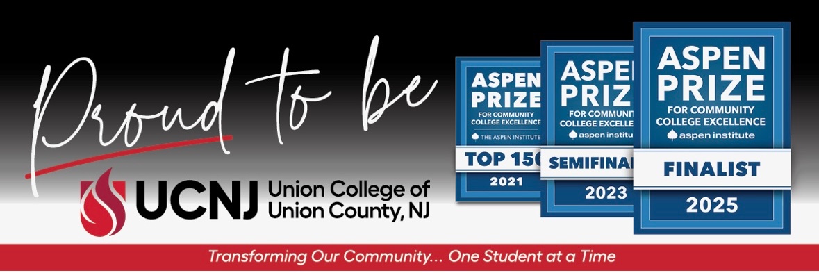 UCNJ Union College of Union County, NJ's banner