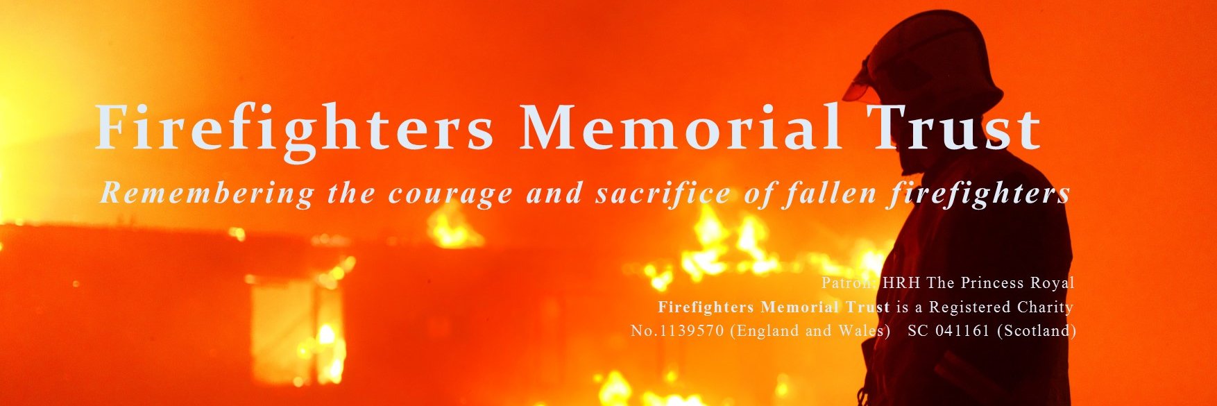Firefighters Memorial's banner