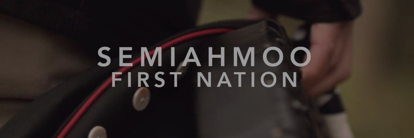 Semiahmoo First Nation banner
