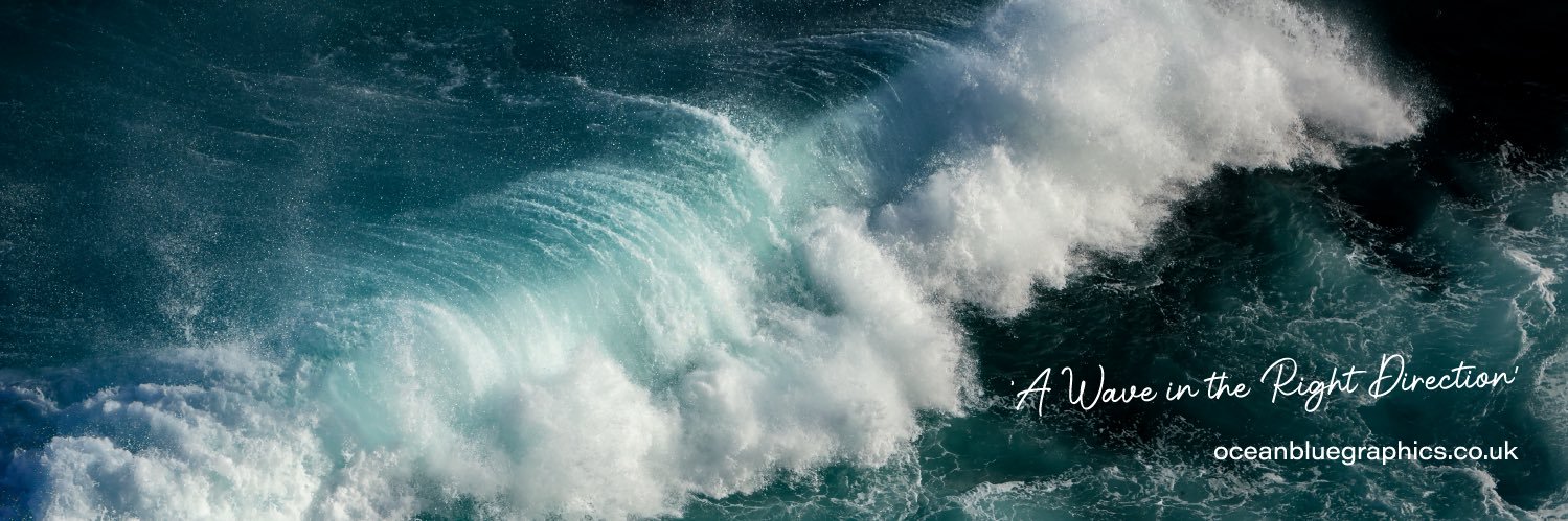 Ocean Blue Graphics banner