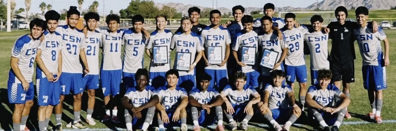 CSN Men's Soccer banner