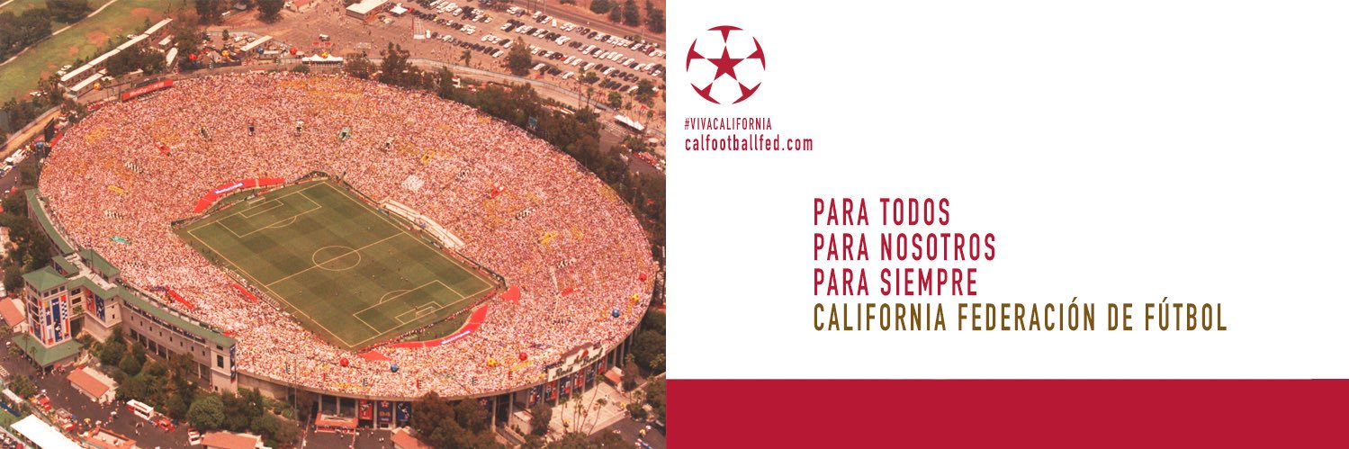 California Federación de Fútbol banner