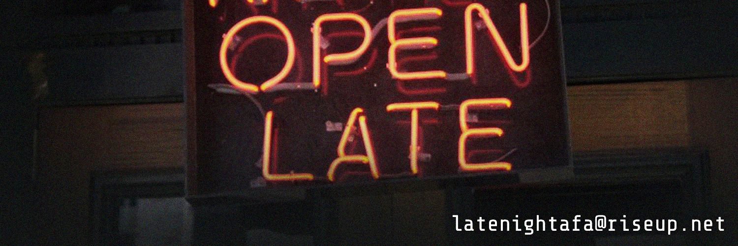 Late Night Anti-Fascists banner