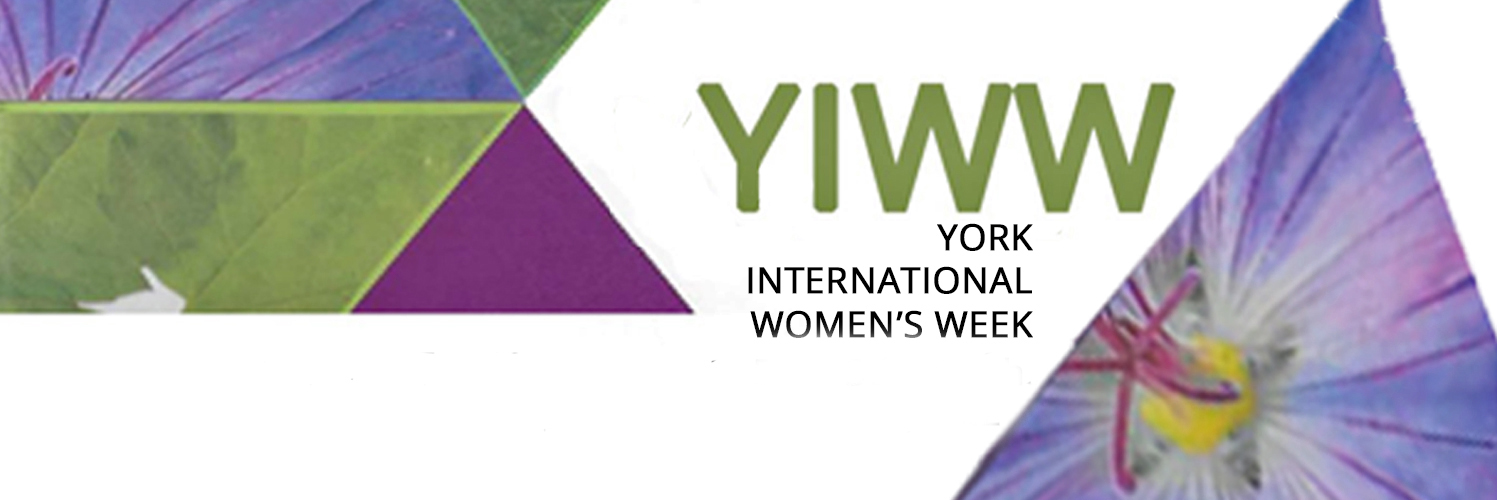 York International Women’s Week YIWW banner