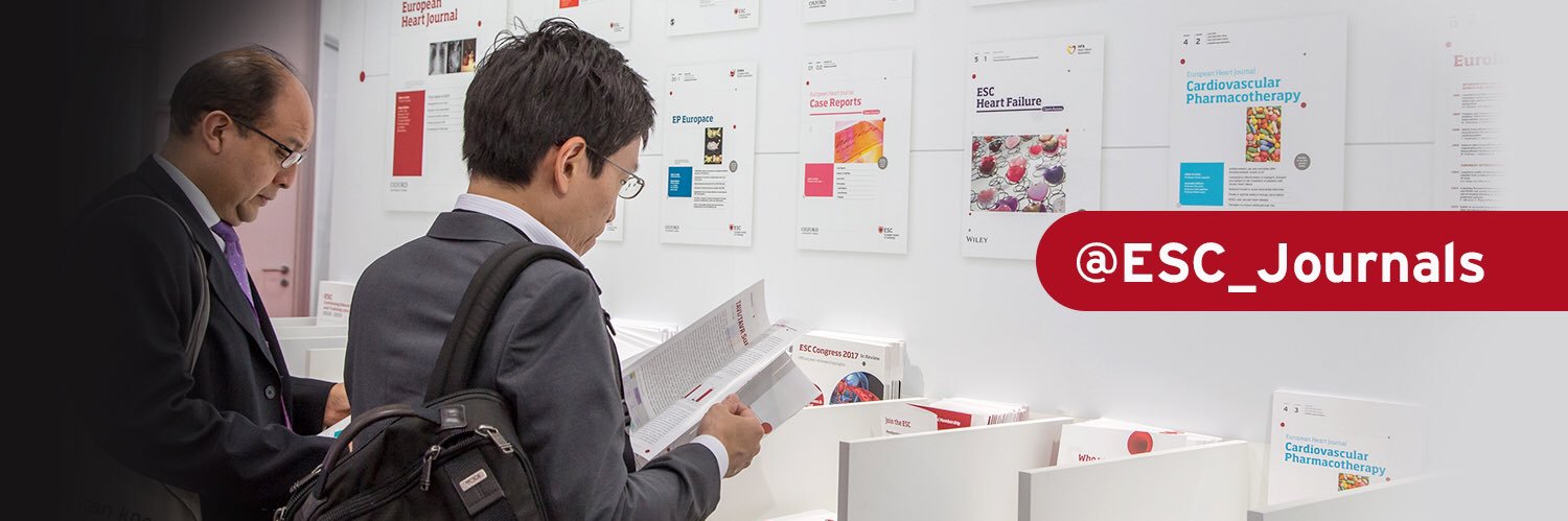 European Society of Cardiology Journals's banner