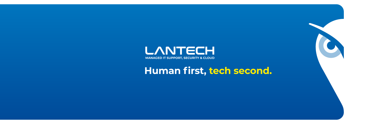 Lantech Managed IT Support, Security & Cloud banner