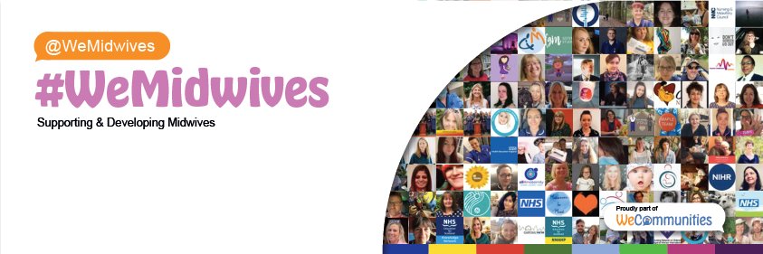 WeMidwives 💙💛 banner
